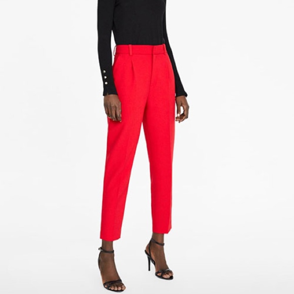 New York & Company Red Pencil Pants